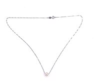 Collana Stocco Gioielli Donna in Oro bianco Perla CSG 188